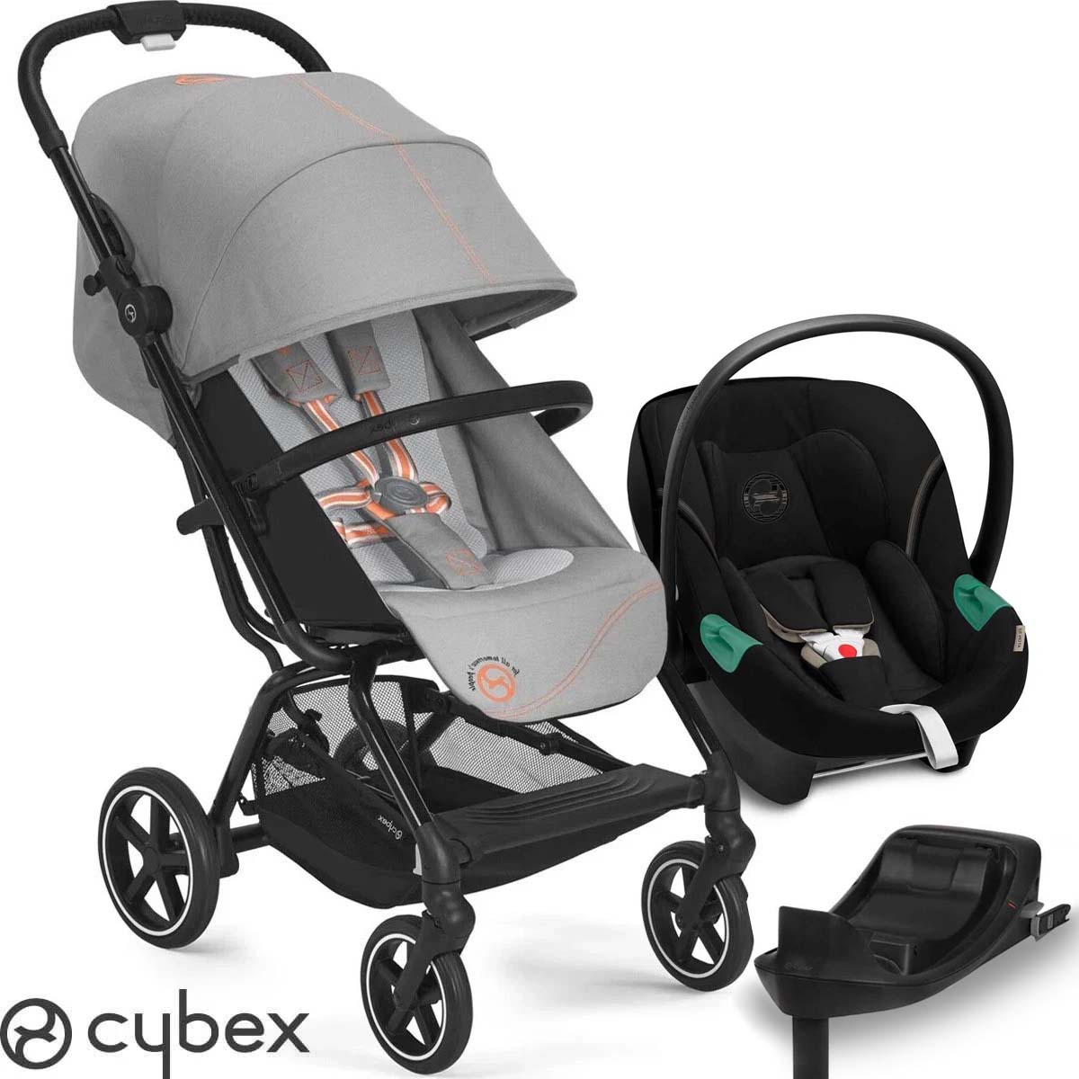 COCHECITO CYBEX EEZY S+ 2 CON ATON S2 I SIZE - ISOFIX