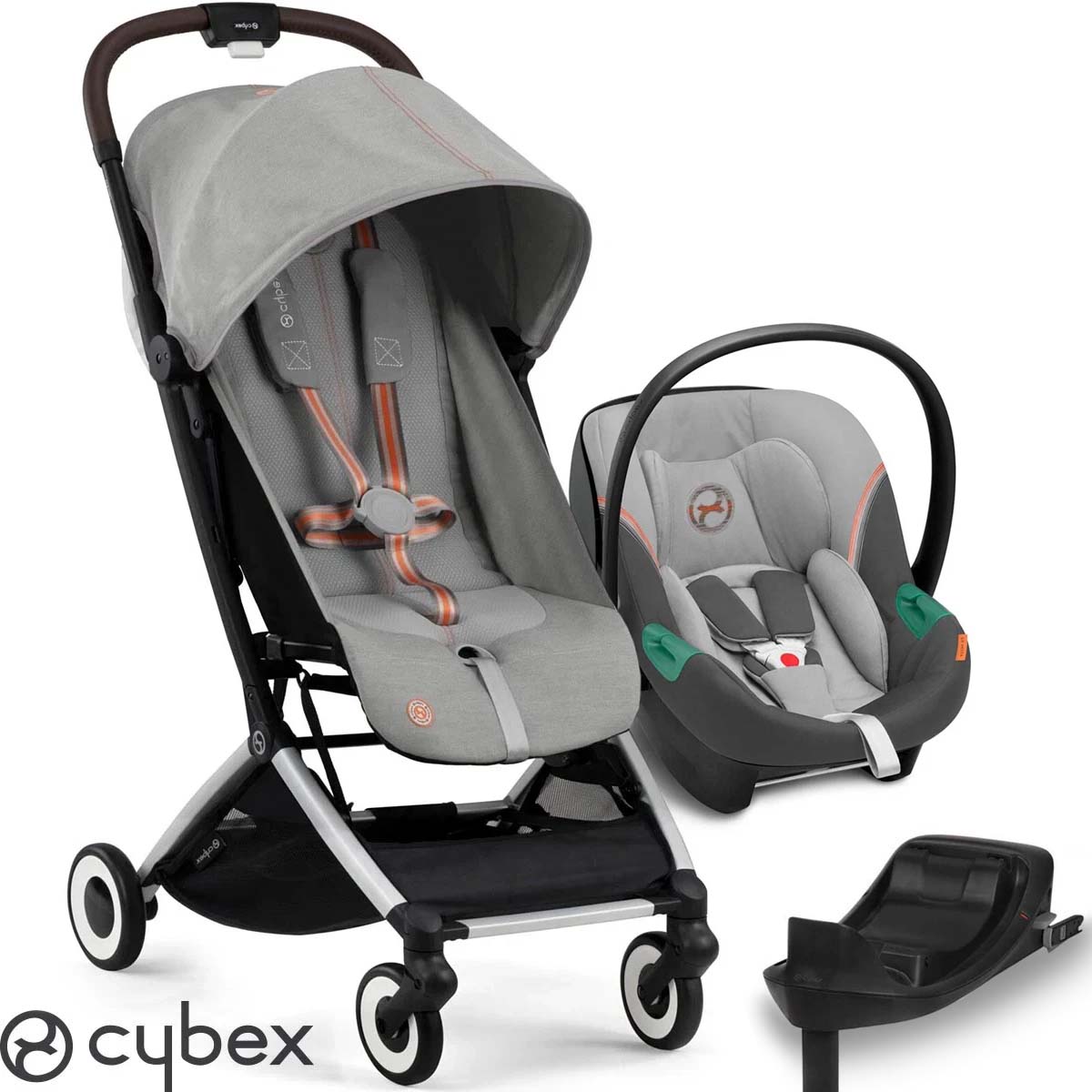 COCHECITO CYBEX ORFEO CON ATON S2 I SIZE - ISOFIX