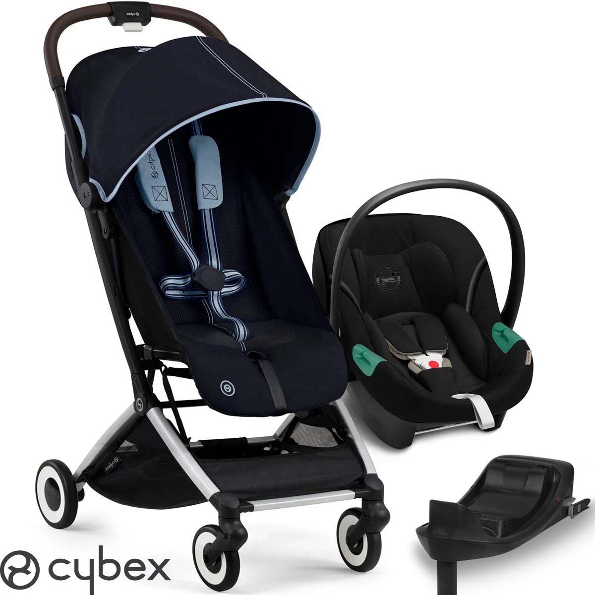 COCHECITO CYBEX ORFEO CON ATON S2 I SIZE - ISOFIX