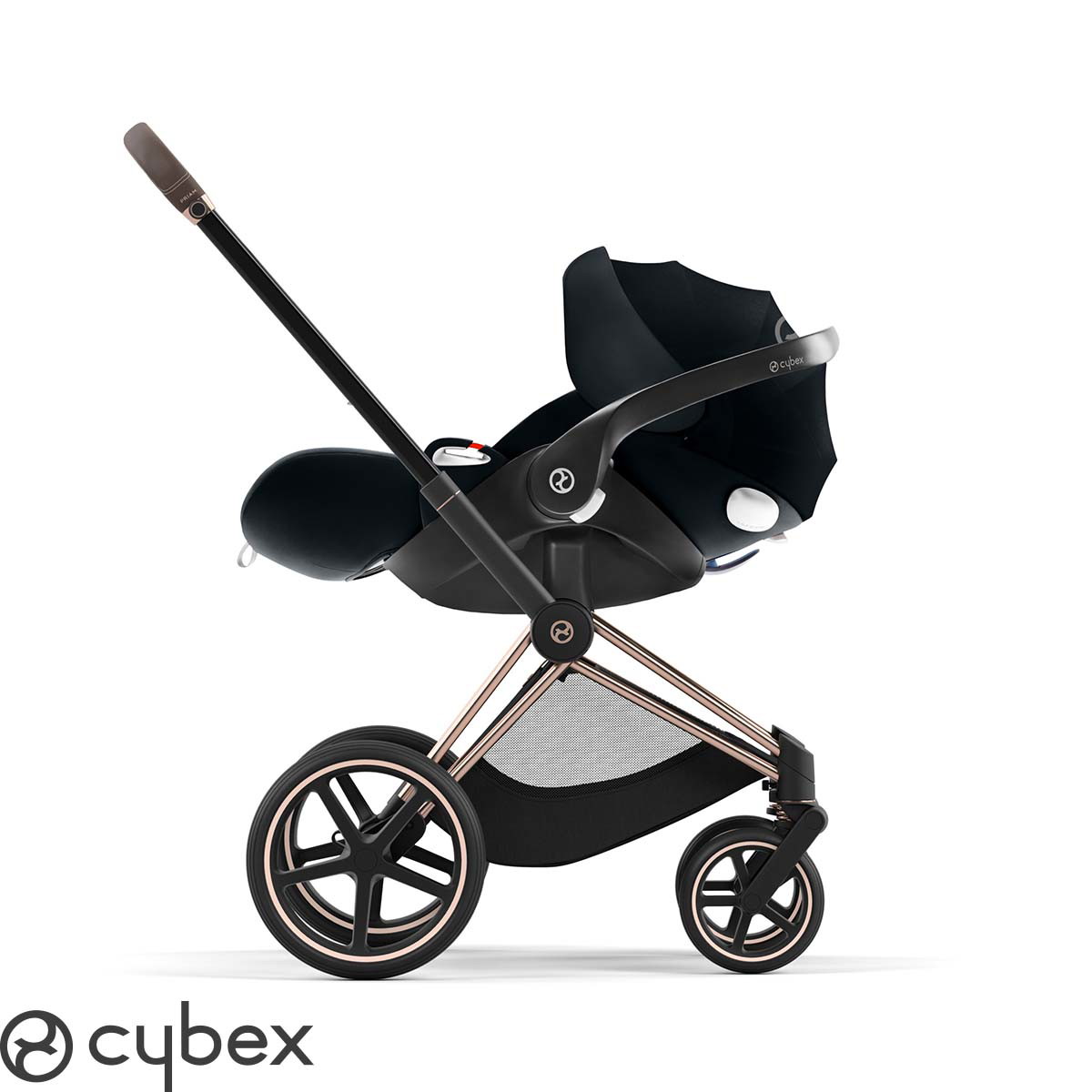 COCHECITO CYBEX PRIAM + MOISES + ATON G SWIVEL LATCH