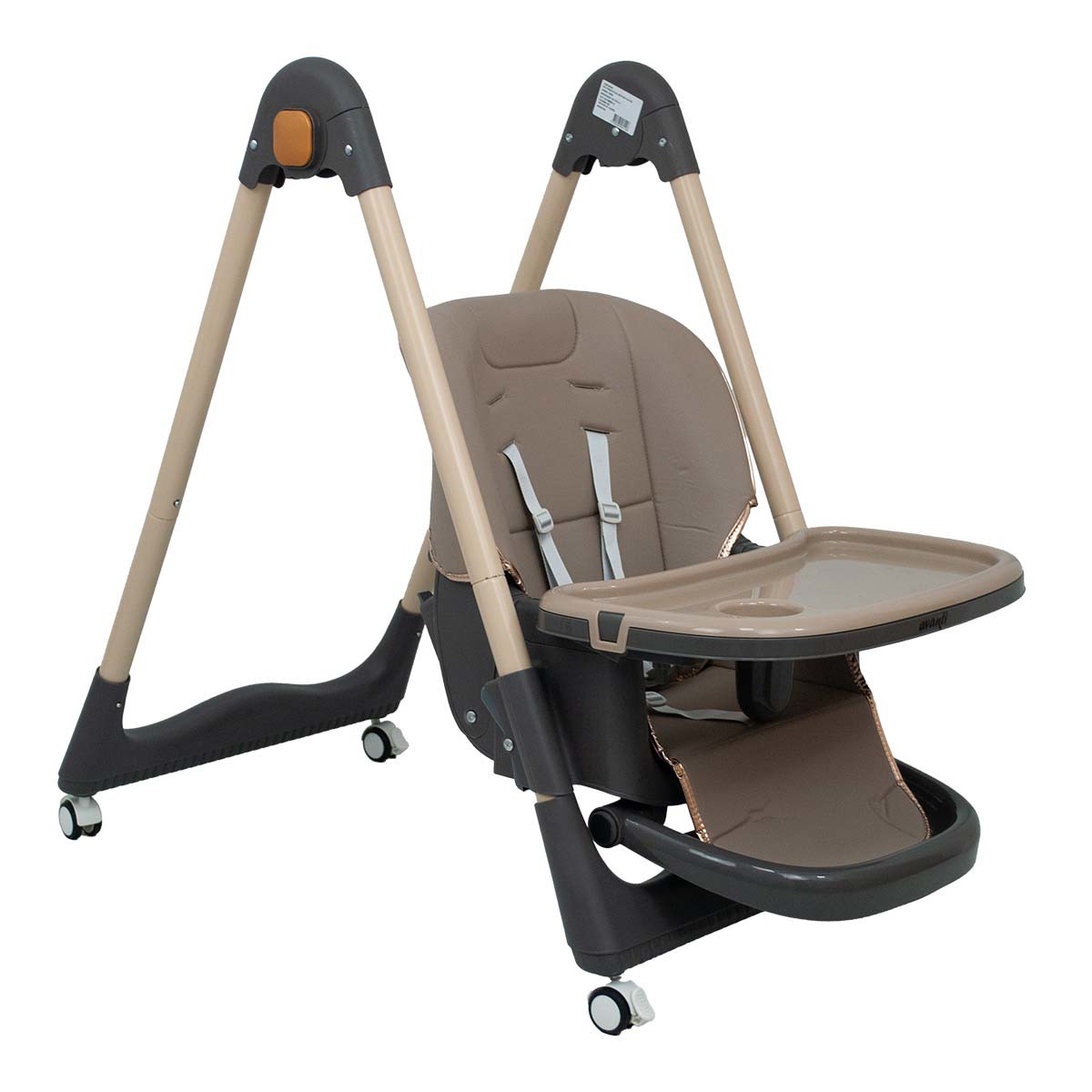 SILLA DE COMER CON ALT. Y RECLIN. AVANTI BABY LUXE 3 EN 1