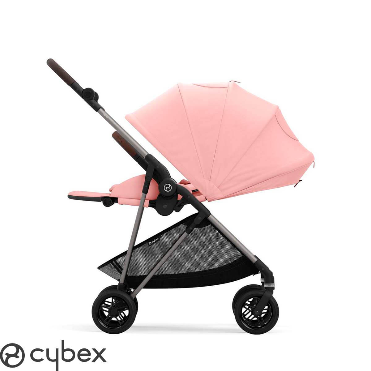 COCHECITO CYBEX MELIO CARBON CON BUTAQUITA CLOUD T I SIZE