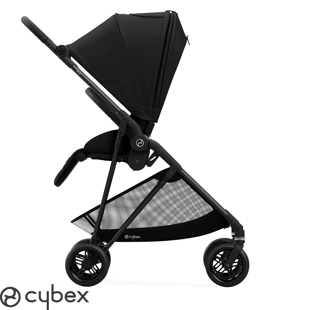 COCHECITO CYBEX MELIO CARBON CON BUTAQUITA CLOUD T I SIZE