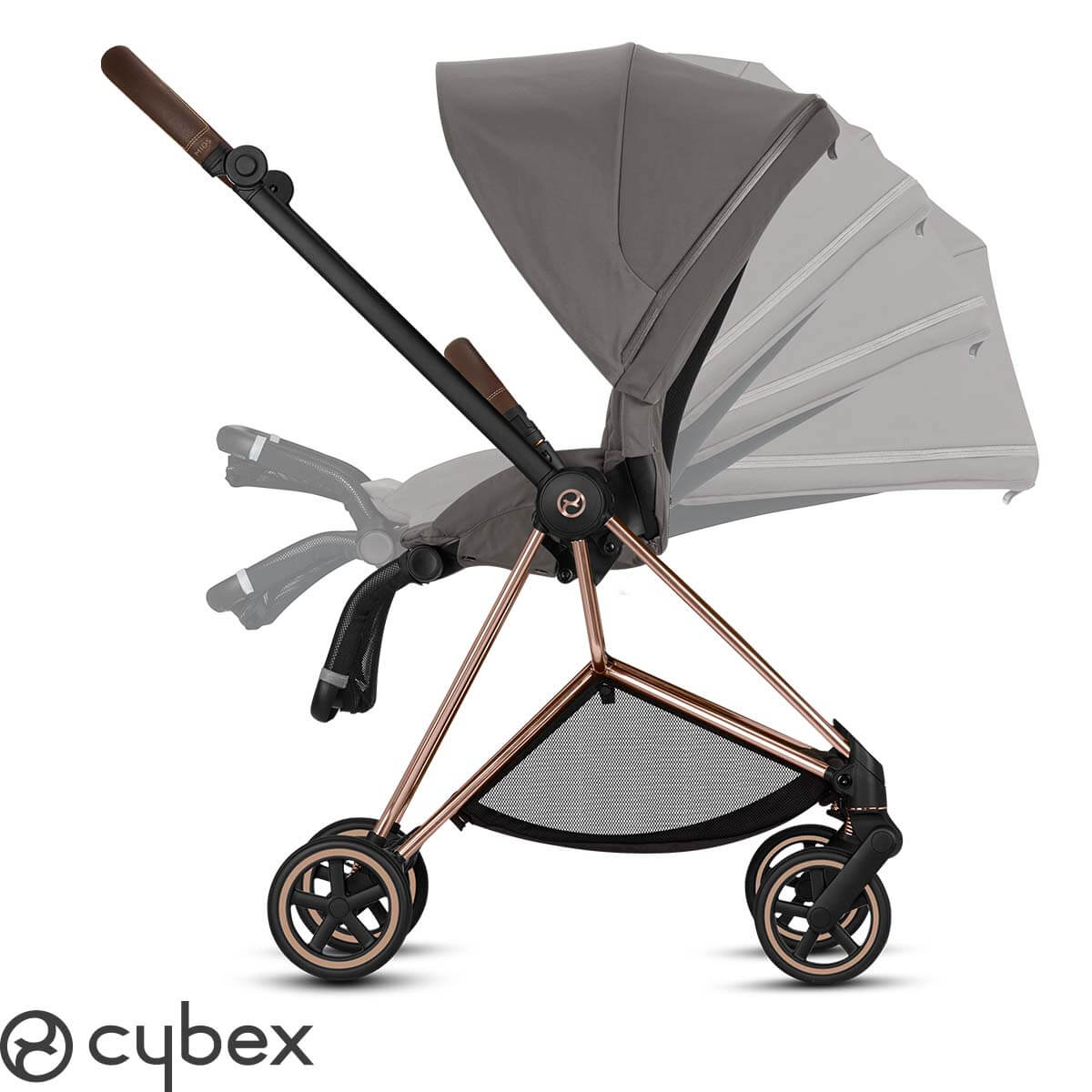 COCHECITO CYBEX MIOS CON BUTAQUITA ATON G SWIVEL