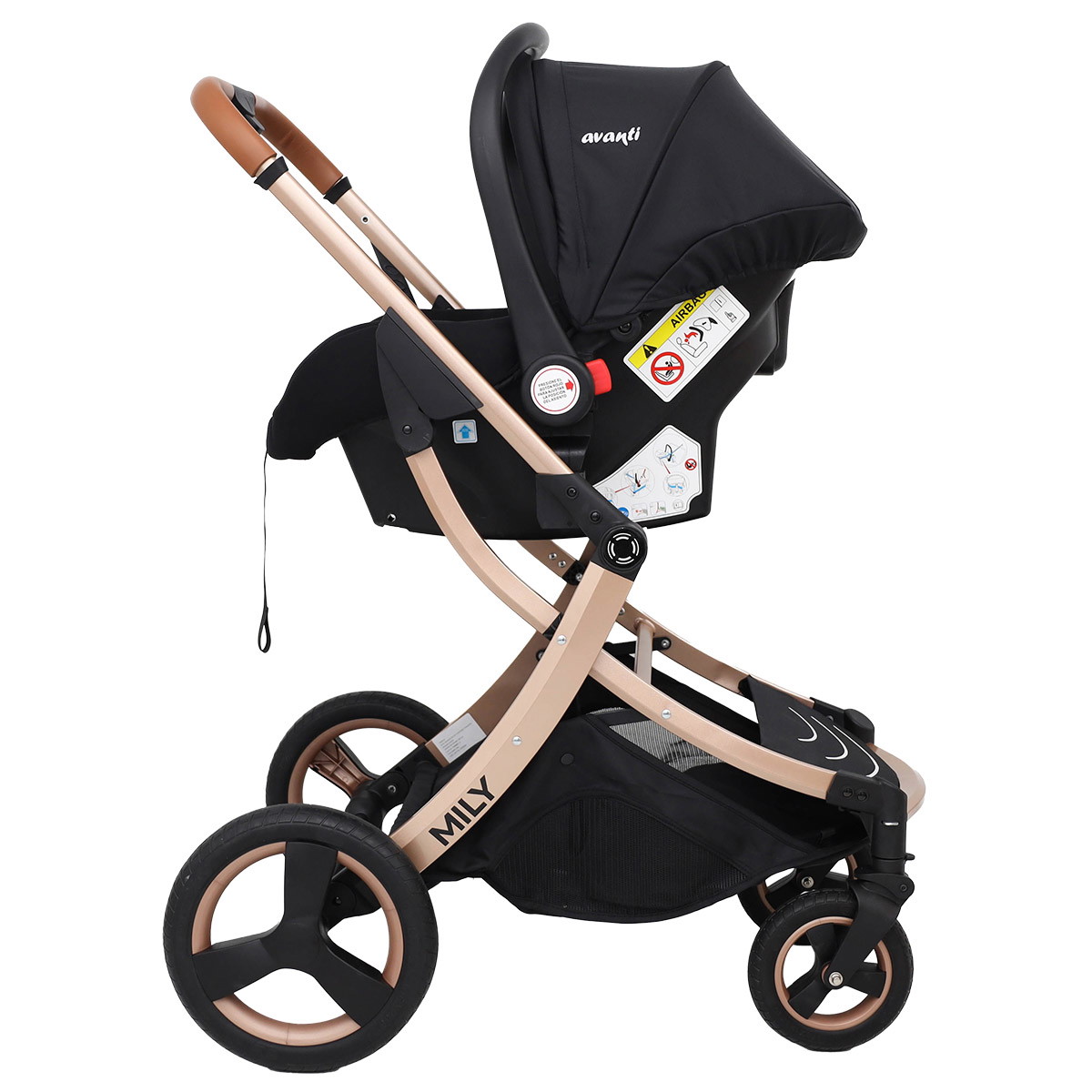 COCHECITO TRAVEL SYSTEM 3 EN 1 AVANTI MILY