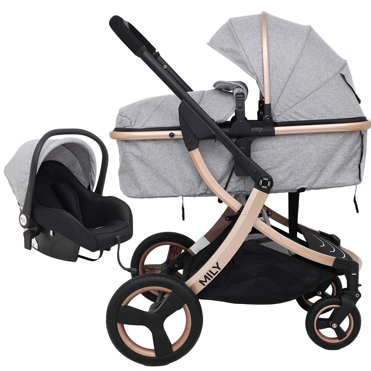 COCHECITO TRAVEL SYSTEM 3 EN 1 AVANTI MILY