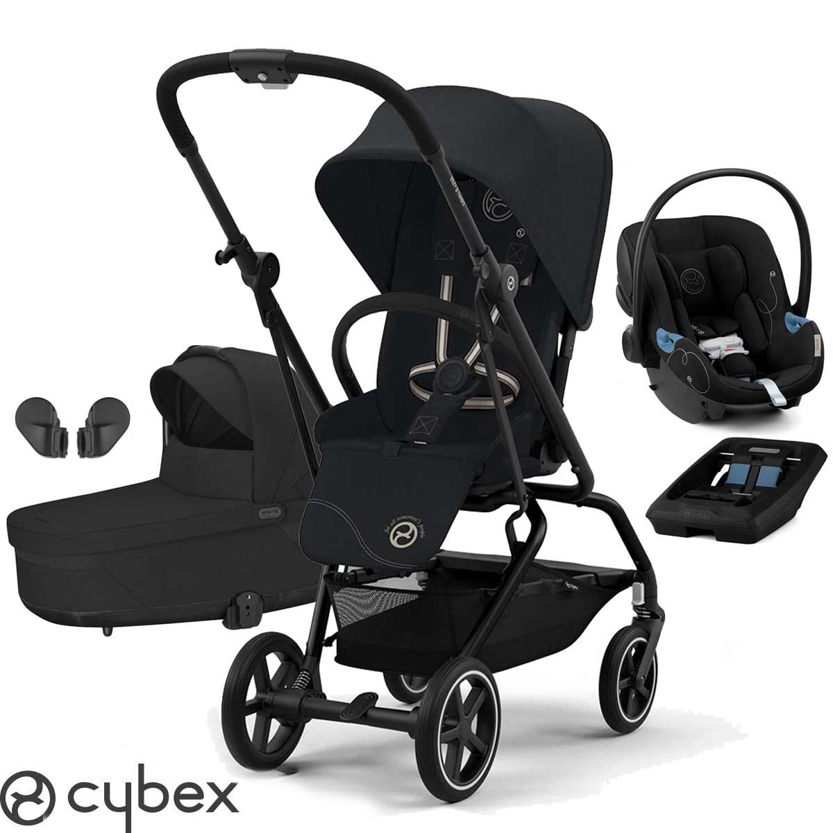 COCHECITO CYBEX EEZY S TWIST PLUS 2 + MOISES + ATON G US