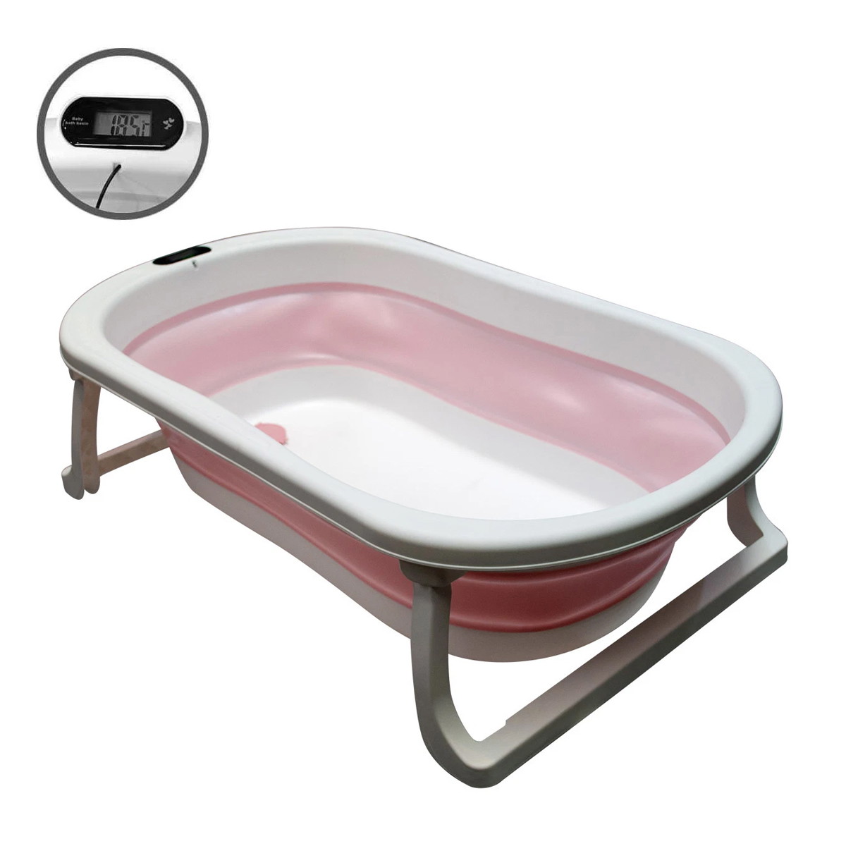 BAÑERA PLEGABLE AVANTI BUBBLES CON TERMÓMETRO | 25 LTS