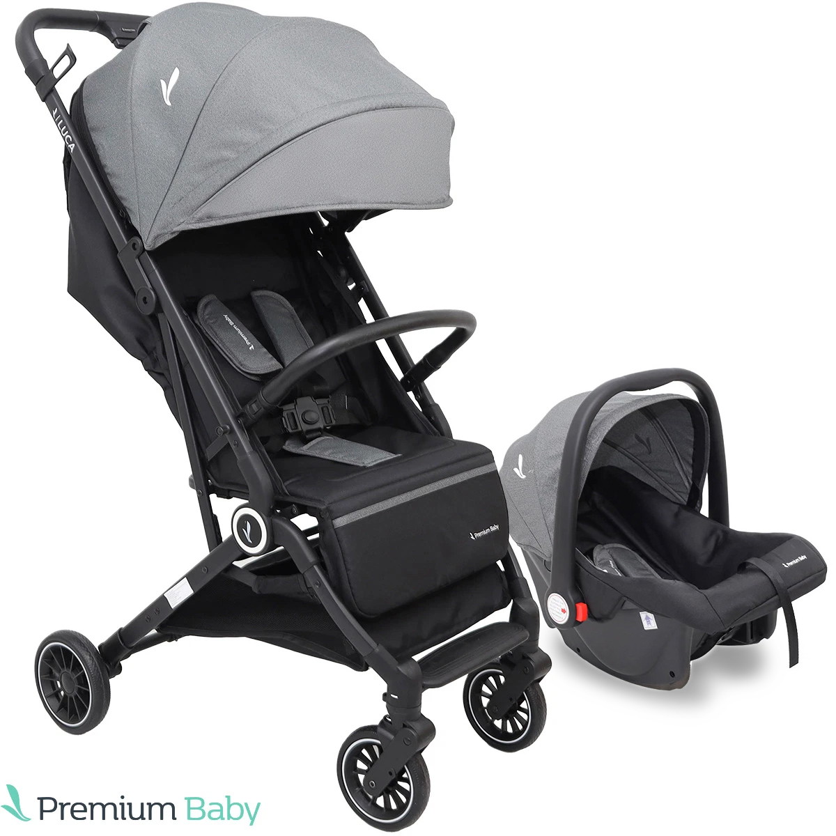 COCHECITO TRAVEL SYSTEM ULTRACOMPACTO PREMIUM BABY LUCA