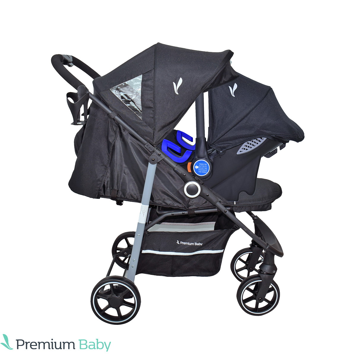 COCHECITO TRAVEL SYSTEM 3 EN 1 PREMIUM BABY CHARLOTTE