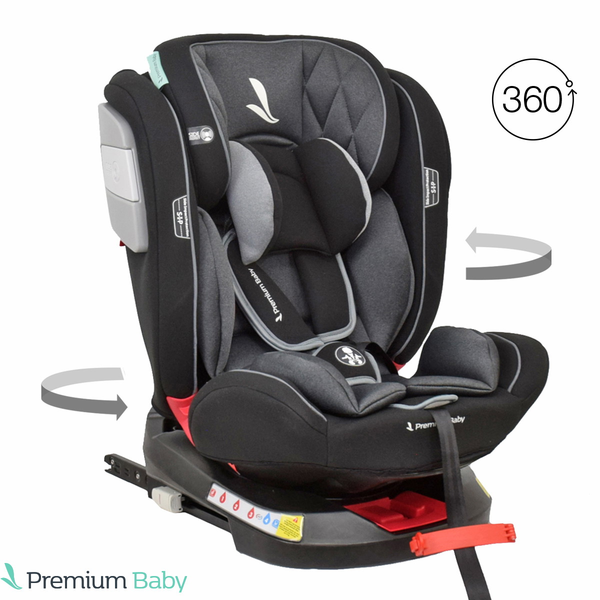 BUTACA PREMIUM BABY TWIST 360º | 0 A 36 KG - ISOFIX