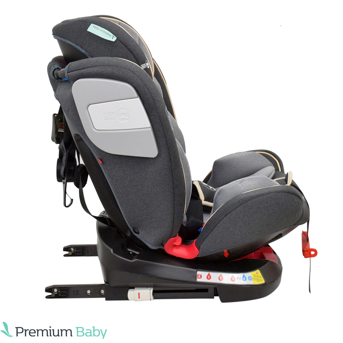 BUTACA PREMIUM BABY TWIST 360º | 0 A 36 KG - ISOFIX