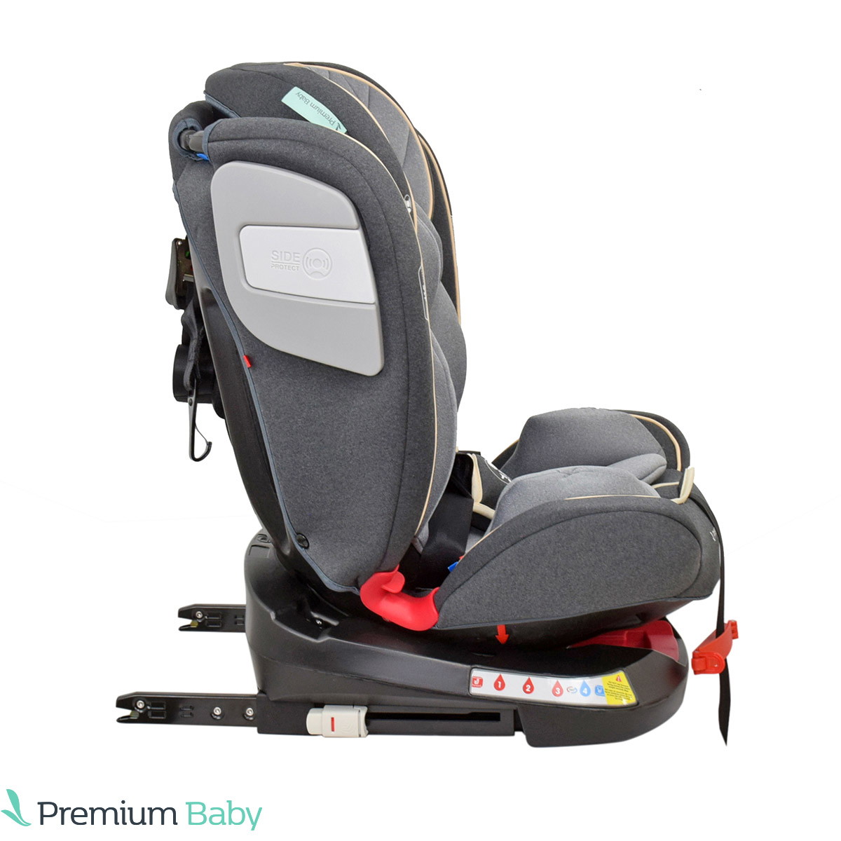 BUTACA PREMIUM BABY TWIST 360º | 0 A 36 KG - ISOFIX