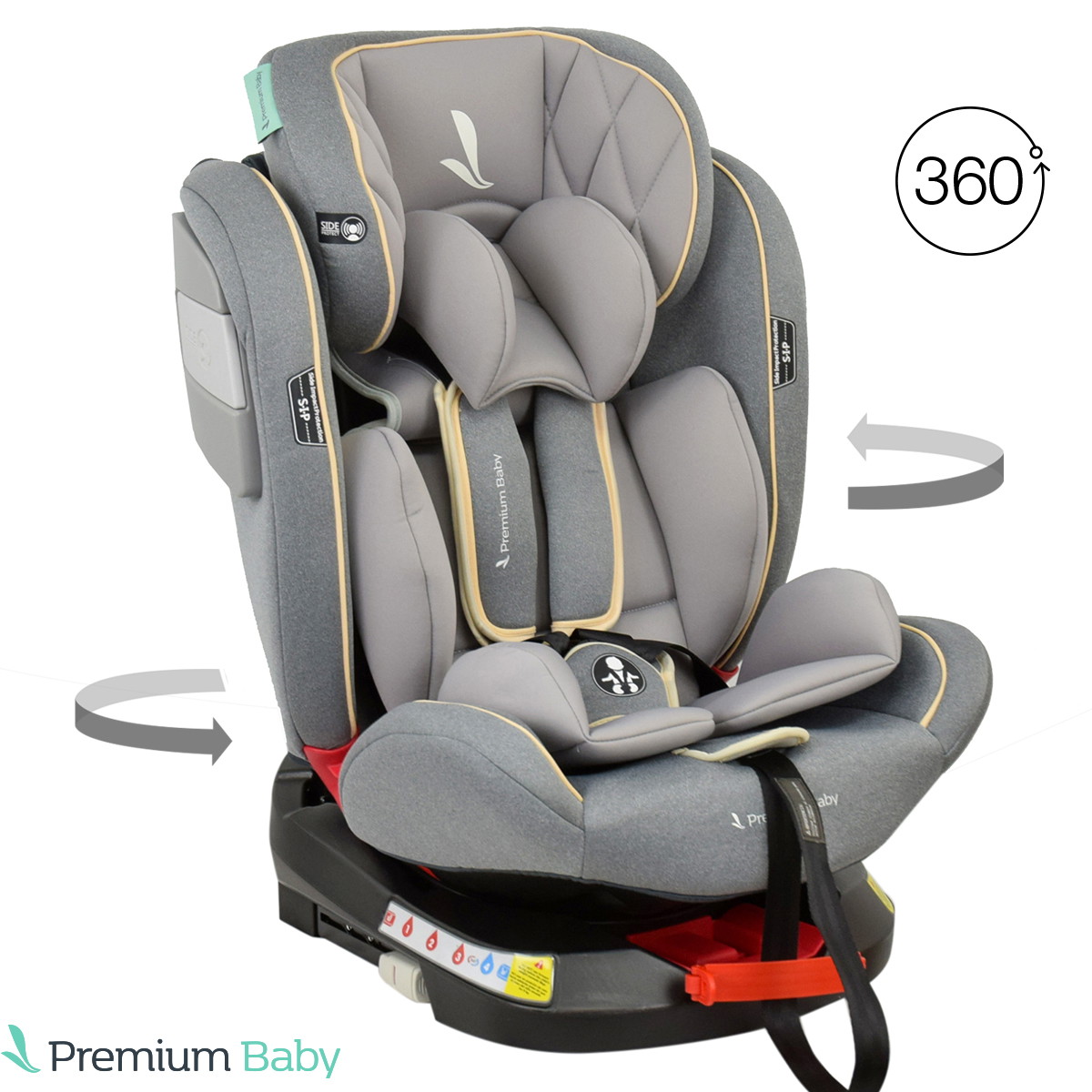 BUTACA PREMIUM BABY TWIST 360º | 0 A 36 KG - ISOFIX