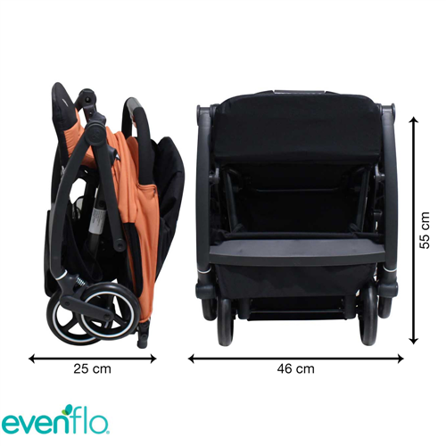 COCHECITO ULTRACOMPACTO EVENFLO STRIDE