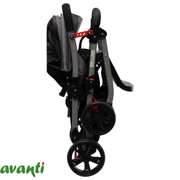 COCHE CUNA AVANTI BARANDA REBATIBLE