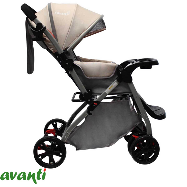 COCHE CUNA AVANTI BARANDA REBATIBLE