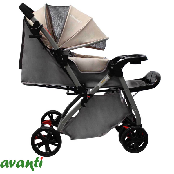 COCHE CUNA AVANTI BARANDA REBATIBLE