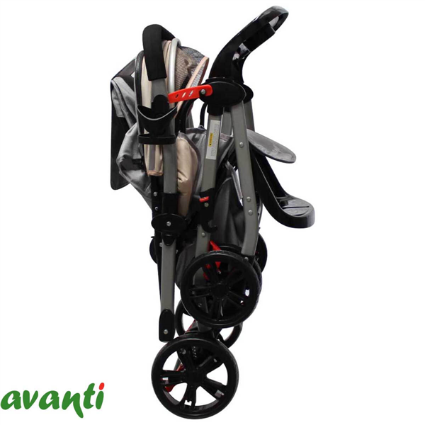 COCHE CUNA AVANTI BARANDA REBATIBLE