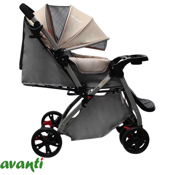 COCHE CUNA AVANTI BARANDA REBATIBLE
