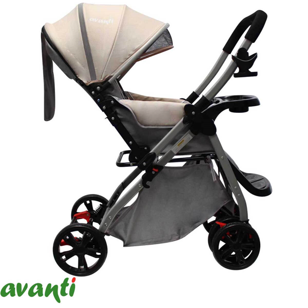 COCHE CUNA AVANTI BARANDA REBATIBLE