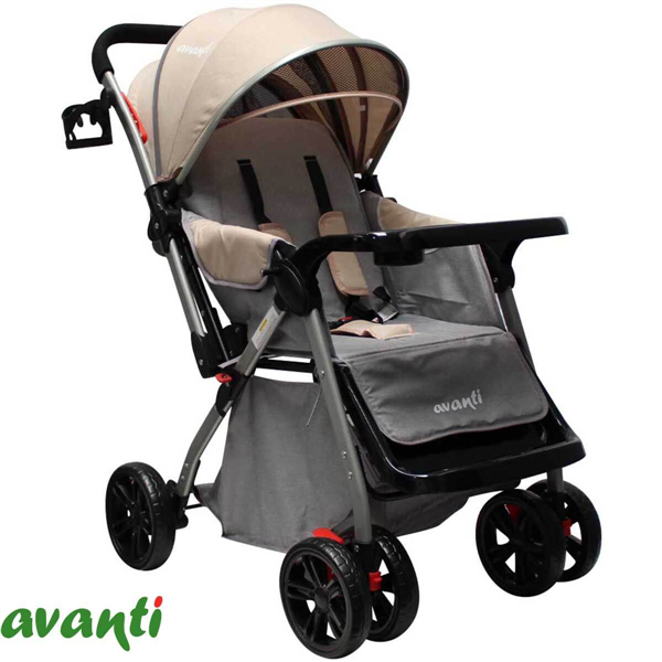 COCHE CUNA AVANTI BARANDA REBATIBLE