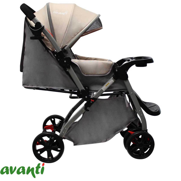 COCHE CUNA AVANTI BARANDA REBATIBLE