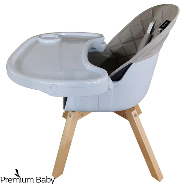 SILLA DE COMER 2 EN 1 PREMIUM BABY WOOD FIX