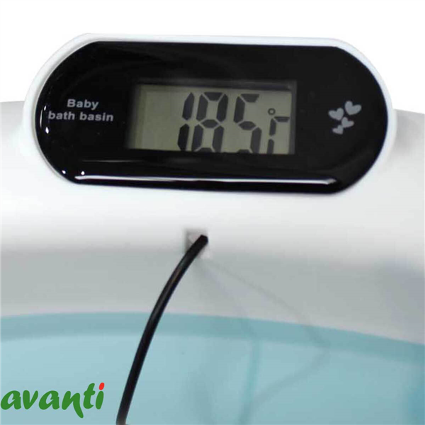 BAÑERA PLEGABLE AVANTI WASHING C/REDUC Y TERMÓMETRO | 28 LTS