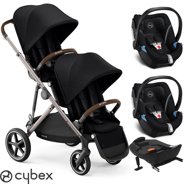 COCHE DOBLE TRAVEL SYSTEM CYBEX GAZELLE S