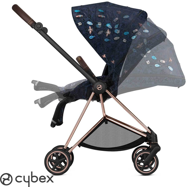 COCHECITO CYBEX MIOS JEWELS CON BUTAQUITA ATON S5 FIX