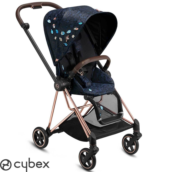 COCHECITO CYBEX MIOS JEWELS CON BUTAQUITA ATON S5 FIX