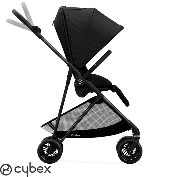 COCHECITO CYBEX MELIO CARBON CON BUTAQUITA CLOUD T I SIZE