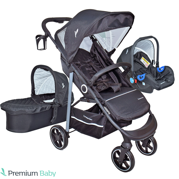 COCHECITO TRAVEL SYSTEM 3 EN 1 PREMIUM BABY CHARLOTTE