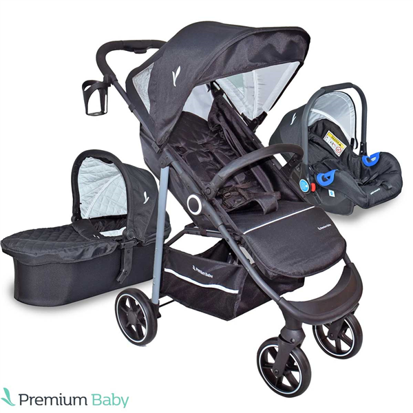 COCHECITO TRAVEL SYSTEM 3 EN 1 PREMIUM BABY CHARLOTTE