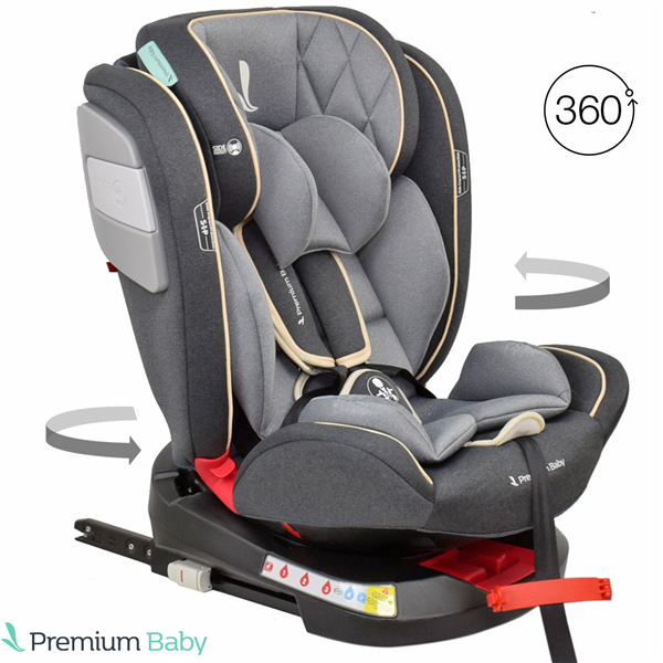 BUTACA PREMIUM BABY TWIST 360º | 0 A 36 KG - ISOFIX