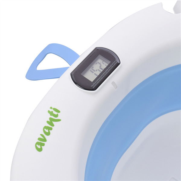 BAÑERA PLEGABLE AVANTI FRESH C/REDUC Y TERMÓMETRO | 25 LTS