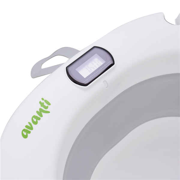 BAÑERA PLEGABLE AVANTI FRESH C/REDUC Y TERMÓMETRO | 25 LTS