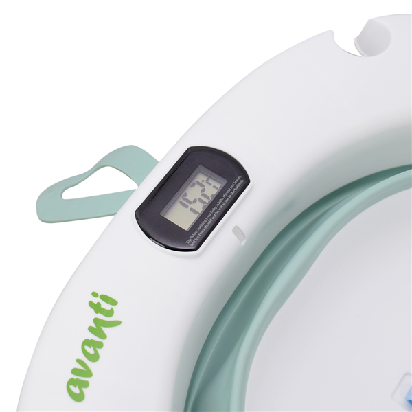 BAÑERA PLEGABLE AVANTI FRESH C/REDUC Y TERMÓMETRO | 25 LTS
